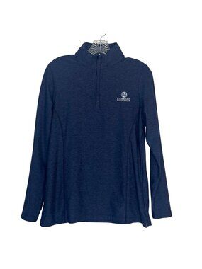 Peter Millar 84 Lumber Quarter Zip Pullover Womens Medium Blue Employee